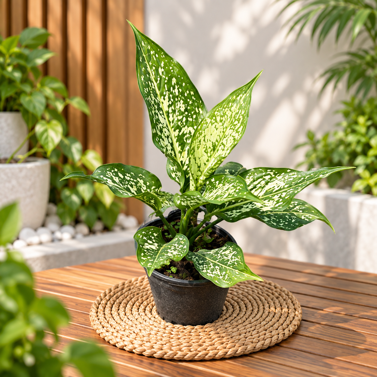 Aglaonema ‘Snow White’