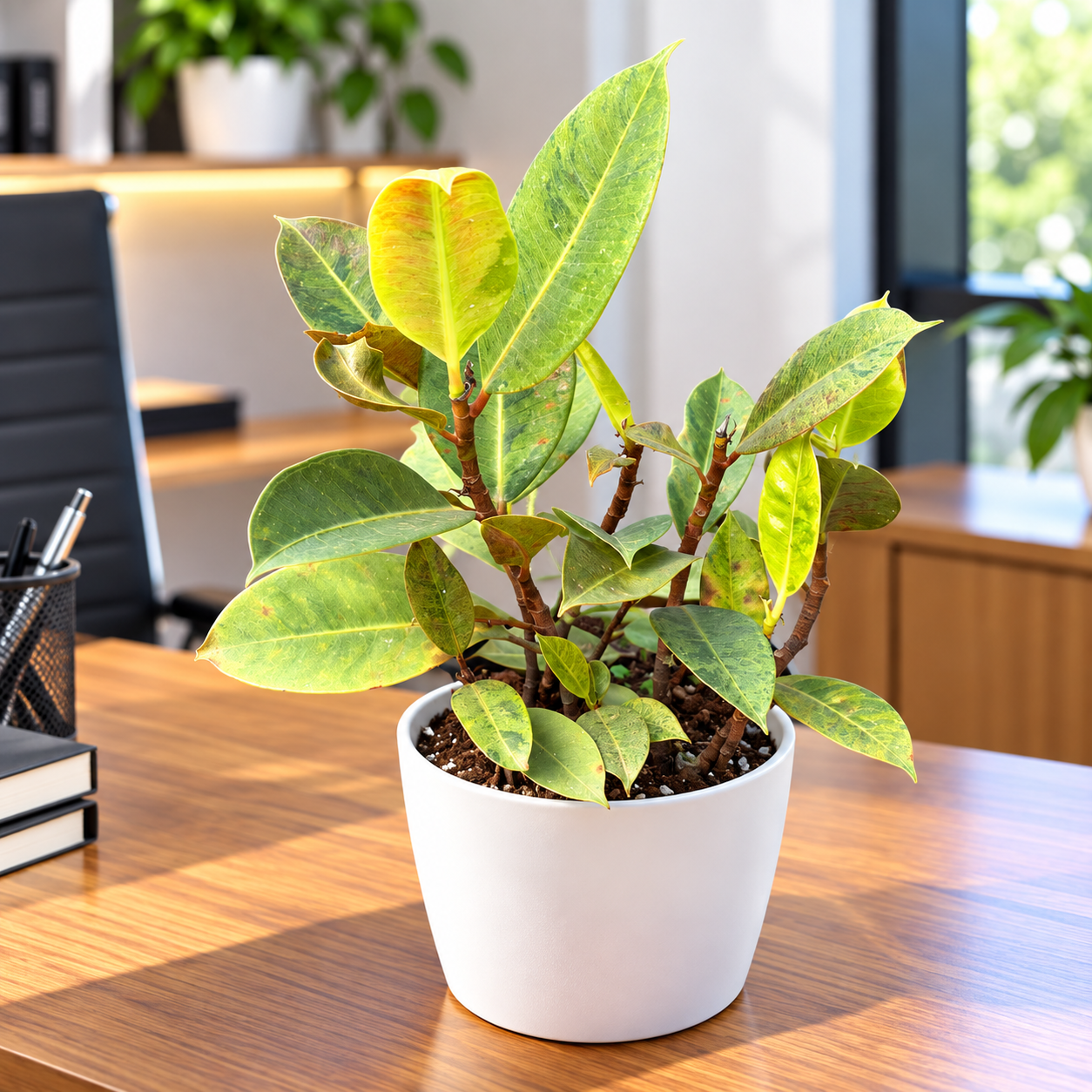 Rubber Plant Lemon